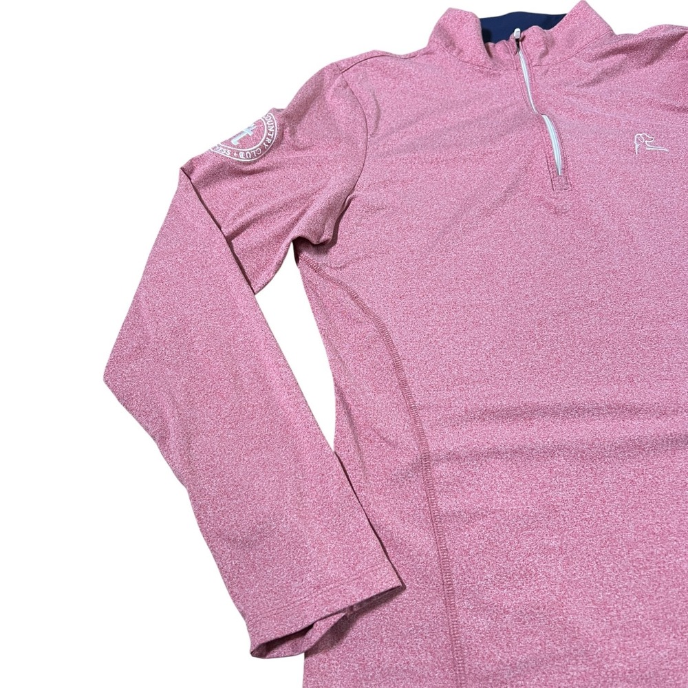 Rhoback Performance Q-Zip Pullover Size M Farmington Country Club Golf Preppy - Picture 5 of 10